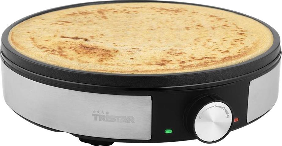 Tristar BP-2638 Crêpes-Maker 1,2 kW Silber