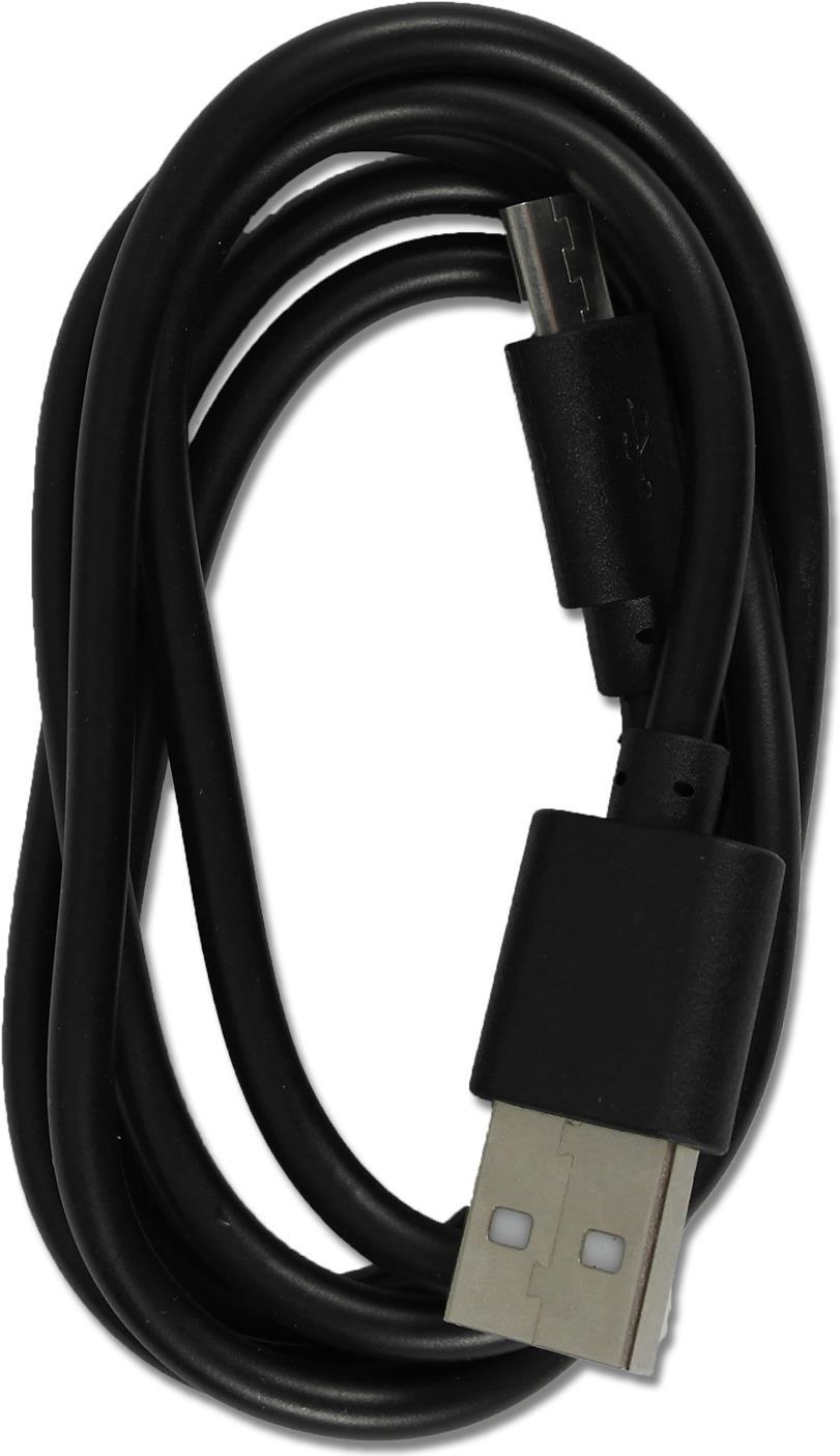 2GO 795201 USB Kabel 1 m USB B Micro-USB B Schwarz (795201)