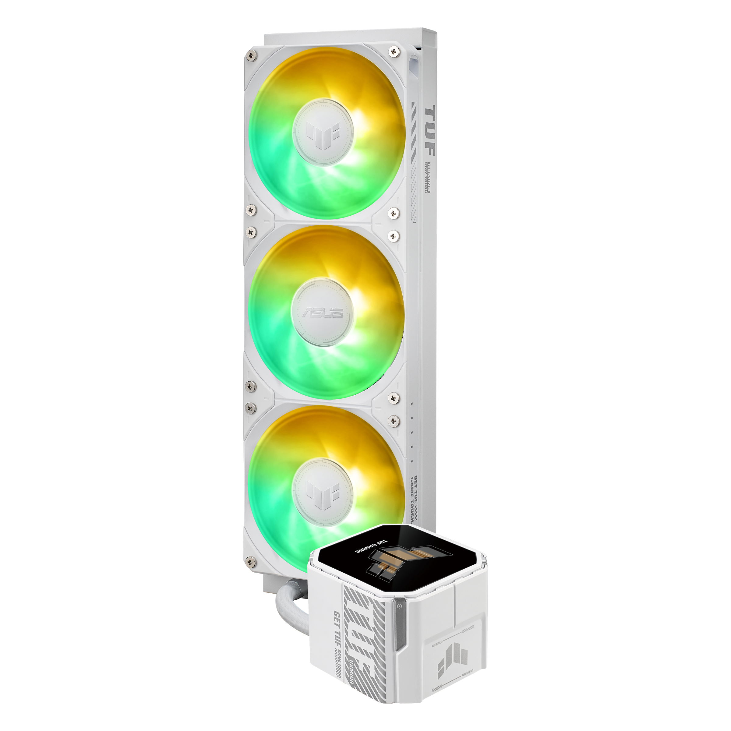 ASUS TUF Gaming LC III 360 ARGB LCD Weiß