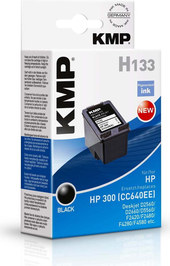 KMP H133 4 ml Schwarz (1710.4811)