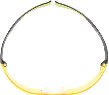 3M 7100078986 Schutzbrille/Sicherheitsbrille Kunststoff Schwarz - Grün (7100078986)