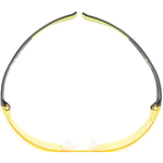 3M 7100078986 Schutzbrille/Sicherheitsbrille Kunststoff Schwarz - Grün (7100078986)