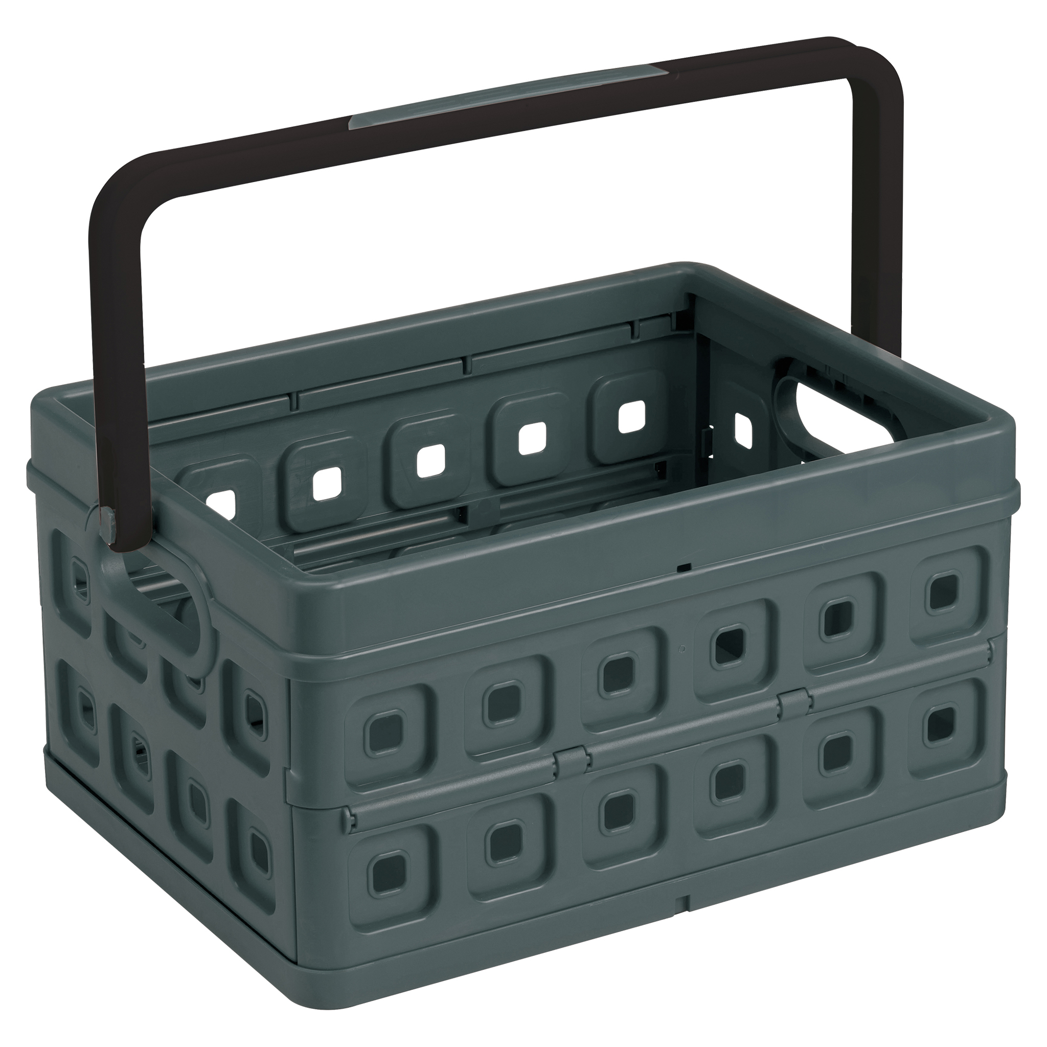 Helit flap-line Klappbox 24 l Anthrazit