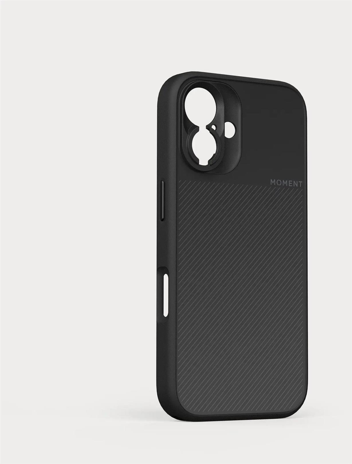 Moment Handyhülle MagSafe für iPhone 16 Plus Schwarz