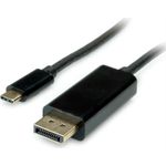 STANDARD USB Typ C - DisplayPort Adapterkabel, v1.2, ST/ST, 1 m (S3732)