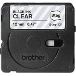 Brother BTAG-131 Schwarz auf durchsichtig (BTAG131)
