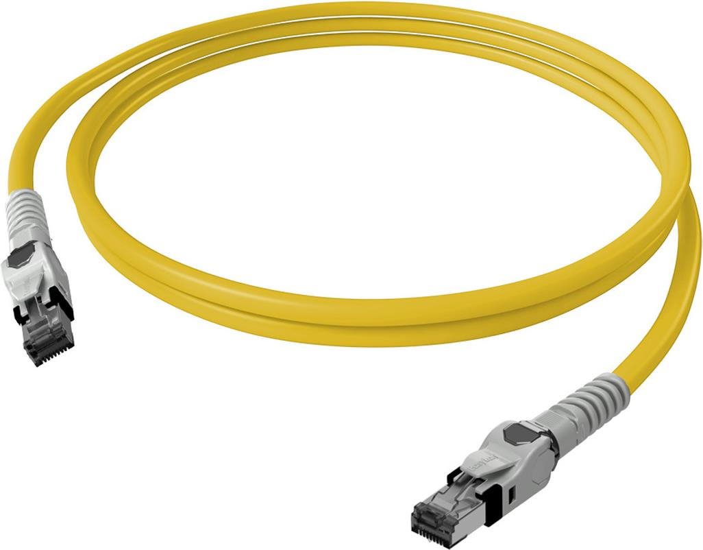 ZVK EasyLan CP1OYMSMS0010 VarioBoot Kat. Patchkabel geschirmt gelb 1,0m (CP1OYMSMS0010)