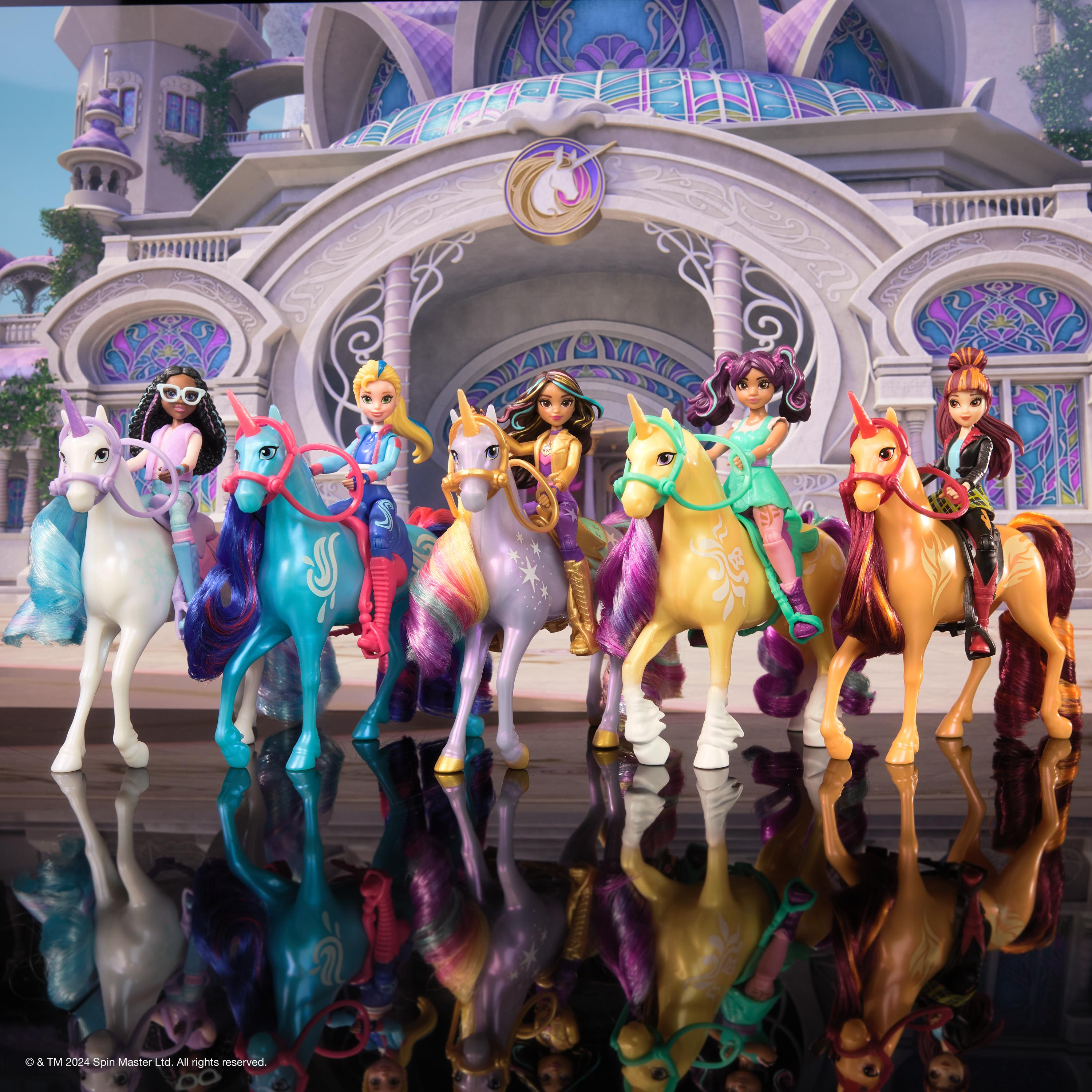 Spin Master Unicorn Academy Ava & Leaf Stall Spielset