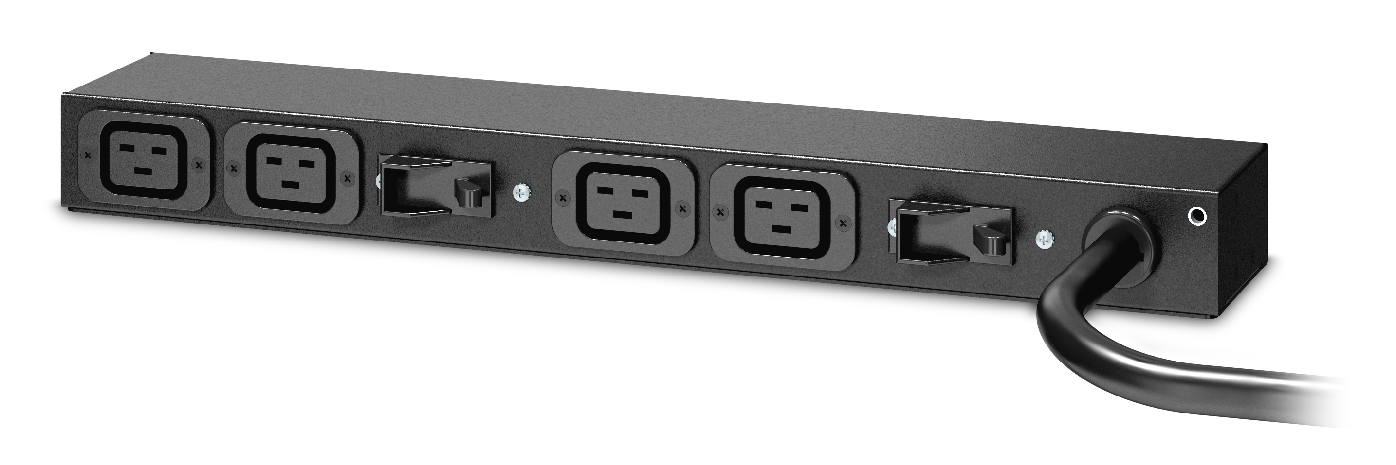 APC Rack PDU Basic AP6032A, 0U/1U, 200-240V, 32A, 4x IEC C19, Schwarz