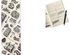 CARAN D'ACHE Skizzenbuch RYLSEE, DIN A5, blanko 32 Blatt / 64 Seiten, Hardcover, bedruckt, Papier elfenbein, - 1 Stück (454.323)