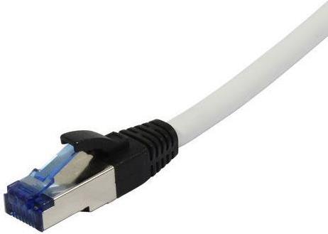 Patchkabel RJ45, CAT6A 500Mhz,25m, weiss, S-STP(S/FTP), PUR(Superflex), Außen/Outdoor/Industrie, AWG26, Synergy 21 (S217756)