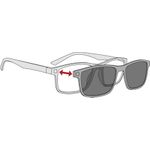 Hama 00096286 Brille Unisex Rechteck Randlos (00096286)