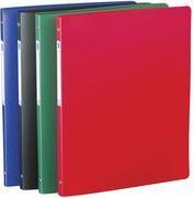 ELBA Ringbuch Standard 4-Ring-Reißmechanik rot A4 PP 0,4 mm 20 mm Rückenbreite