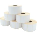 ARTDEV Etikettenrolle - Thermotransfer, 60 x 36mm, D127mm, Kern 40, 2000 Etiketten/Rolle, permanent (ETP 060-036 K40 D127)