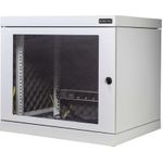 IT-BUDGET schallgedämmtes Wandgehäuse 19" 600 x lichtgrau RAL - Wandgehäuse (99SRWV126GG)