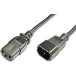 e+p SW 15. Kabellänge: 2 m, Steckerverbindergeschlecht: Männlich/Weiblich, Anschluss 1: C14-Koppler, Anschluss 2: CEE7/14. Eingangsspannung: 250, Eingangsstrom: 16. Kabelfarbe: Schwarz (SW 15)