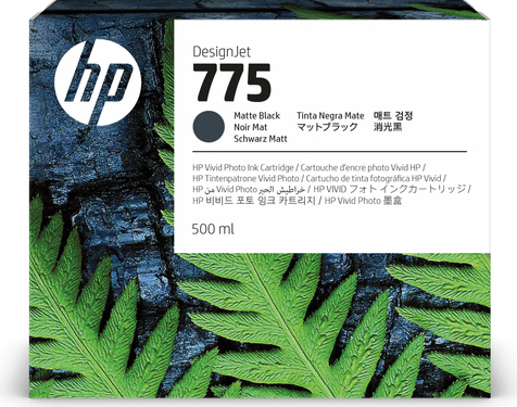 HP 775 Schwarz matt Druckerpatrone (1XB22A)