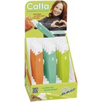 WEDO Haushalts-Cutter Catta mit Keramikklinge, 12er Display leichtes Kunststoff-Gehäuse mit Aufhängeöse, federbelastete - 1 Stück (79 700)