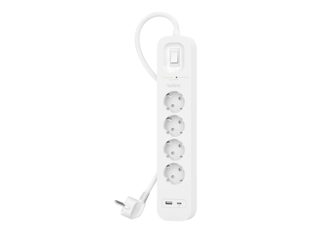 Belkin Connect Überspannungsschutz mit USB-C und USB-A Ports
