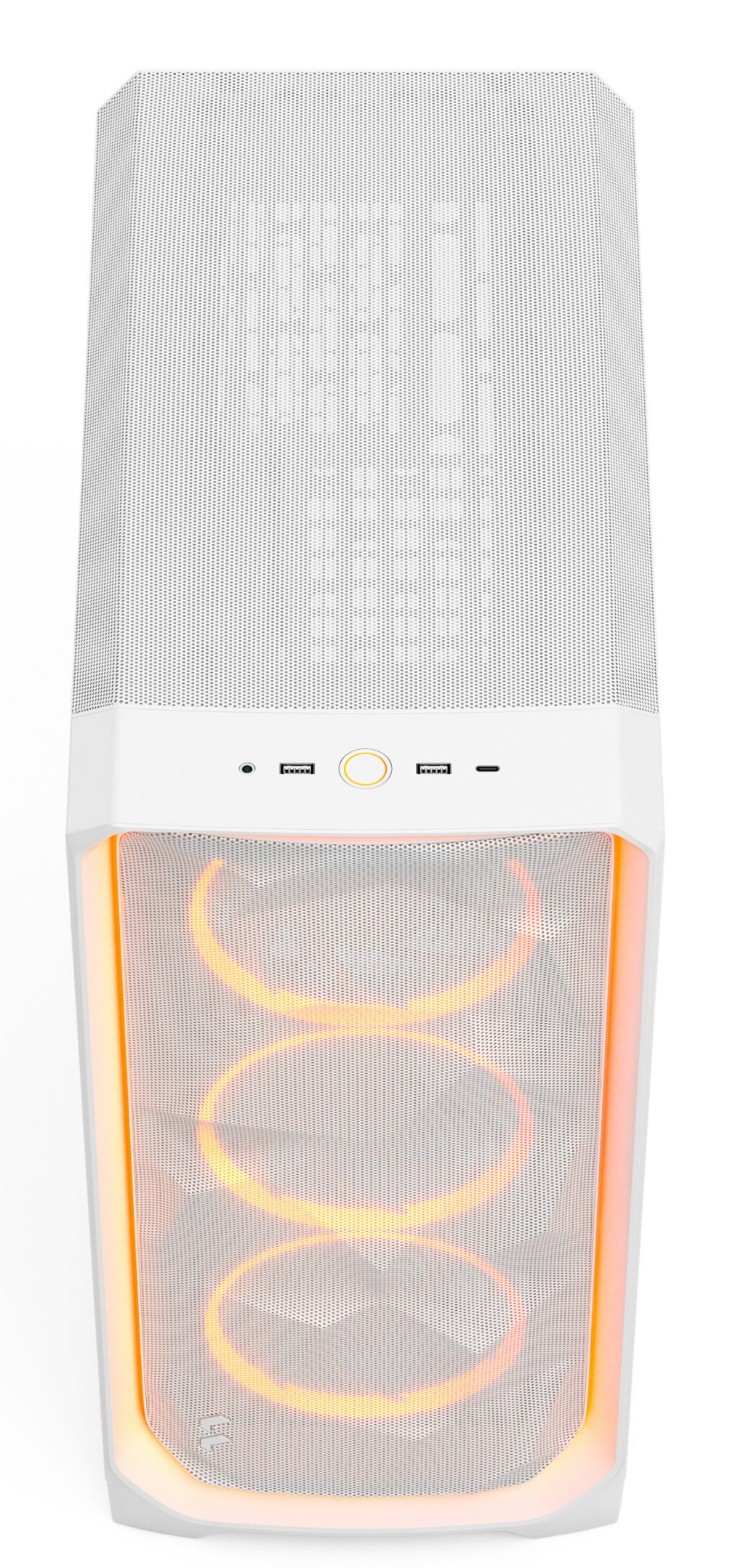 Fractal Design Meshify 3 Ambience Pro RGB Tower White TG Clear Tint