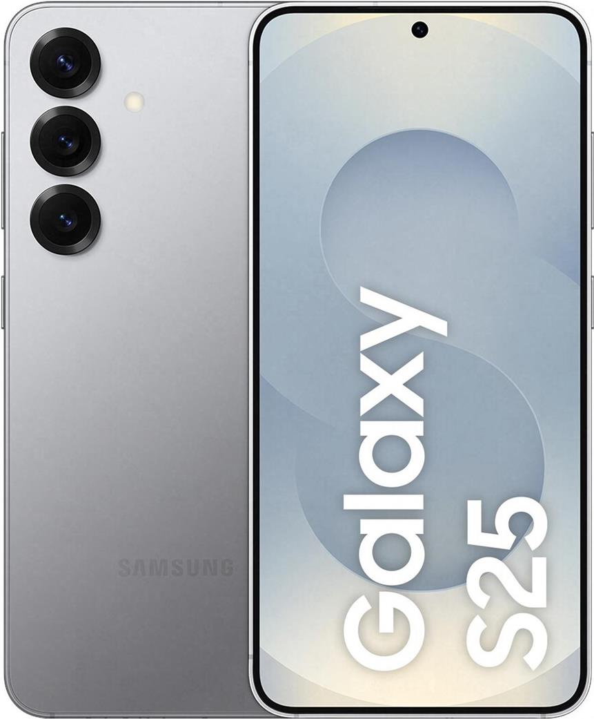 Samsung Galaxy S25 S931 5G Dual Sim 12GB RAM 128GB - Silver Shadow [Energieklasse B] (SM-S931BZSDEUB)