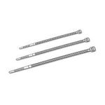 Delock Kabelbinder transparent L 200 x B 3,6 mm 100 Stück (18606)