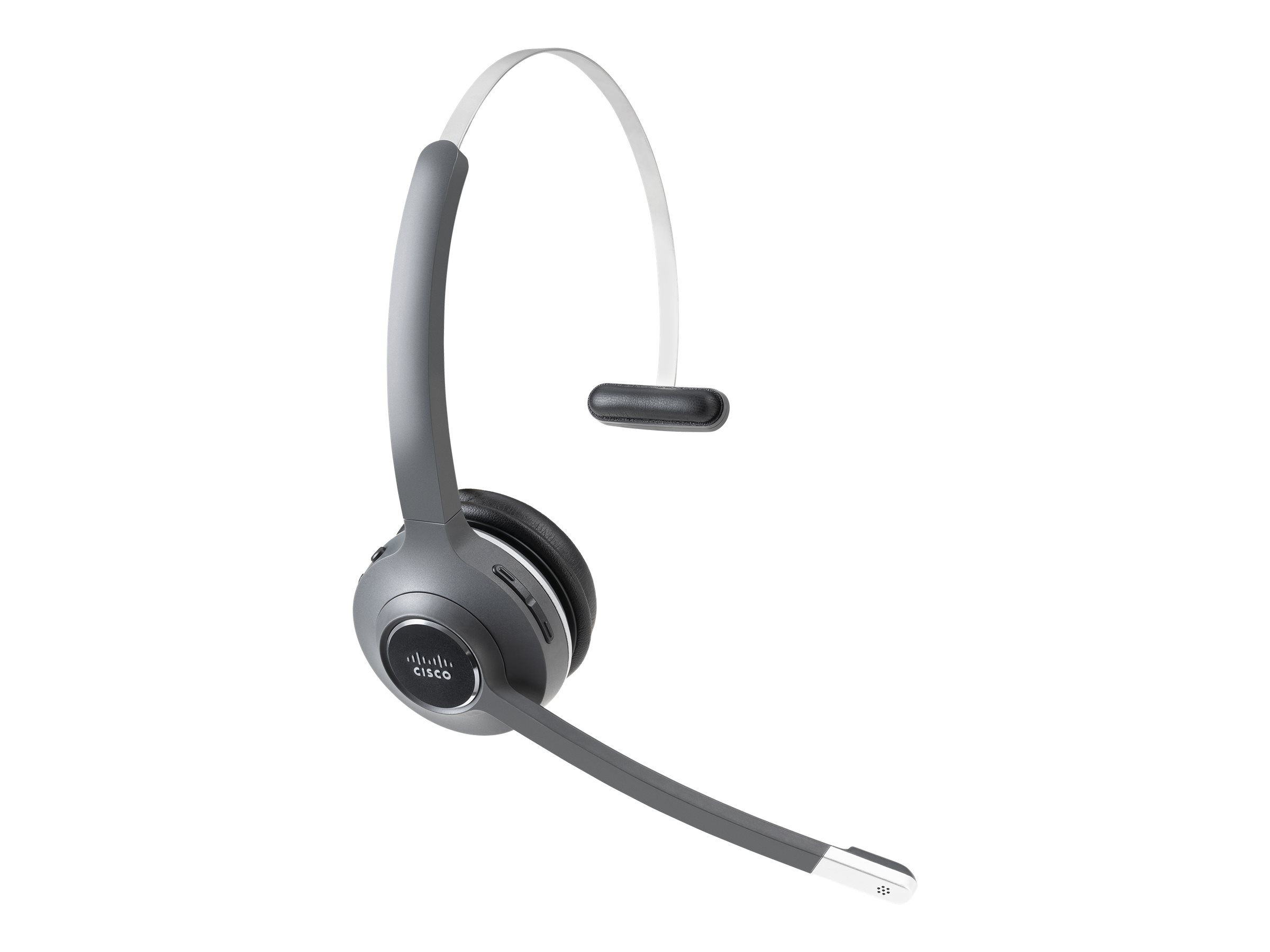 Cisco 561 Wireless Single Headset On-Ear DECT 6.0 Schwarz, Grau