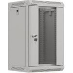 Lanberg RACK CABINET 10 FOR WALL MOUNTING 9U -300X300 (FLAT PACK) WITH GLAZED DOOR (WF11-3309-10S)