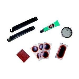 REMA TIP TOP Fahrrad-Flickzeug "TT 0,00cm (00"), 12-teilig Schlauch-Reparatur-Set in praktischer Hartbox, Inhalt: - 1 Stück (60665)