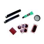 REMA TIP TOP Fahrrad-Flickzeug "TT 0,00cm (00"), 12-teilig Schlauch-Reparatur-Set in praktischer Hartbox, Inhalt: - 1 Stück (60665)