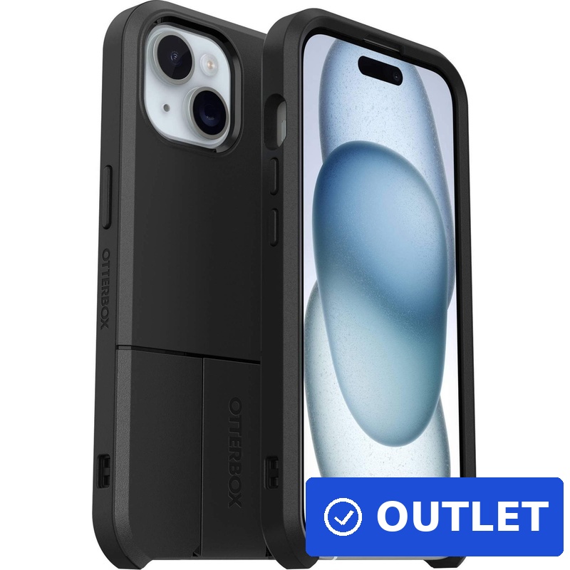 OtterBox Universe Apple iPhone 15 - black *Bulk (77-92676) (B-Ware)