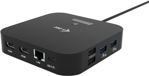 i-tec USB-C Dual HDMI Docking Station (C31DUALHDMIDOCKPD)