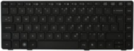 HP Tastatur Belgien (641834-A41)