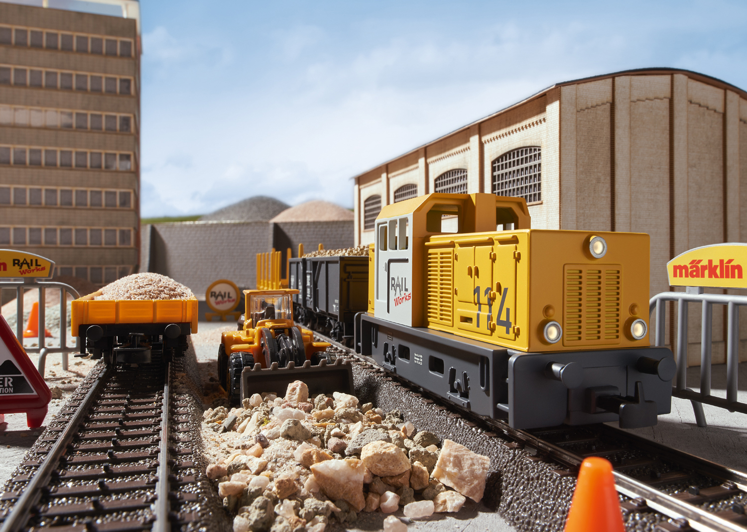 Märklin Start up 29188 H0 Startpackung Baustelle