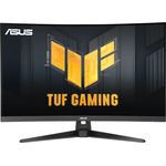 ASUS TUF Gaming VG32VQM5B, Gaming-Monitor 80 cm (31.5 Zoll), schwarz, FullHD, Fast-VA, Curved, FreeSync Premium, 250Hz Panel (90LM0BI1-B01171)