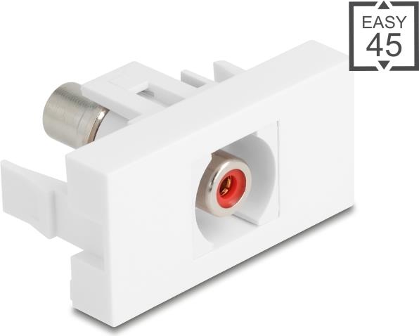 Delock 90857 - Easy 45 Modul Cinch Buchse zu (90857)