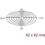 Delock Lüftergitter 92 x 92 mm silber (67307)