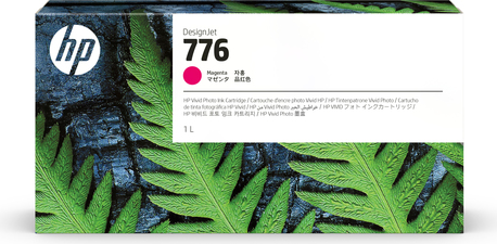 HP 776 1L Magenta Ink Cartridge (1XB07A)