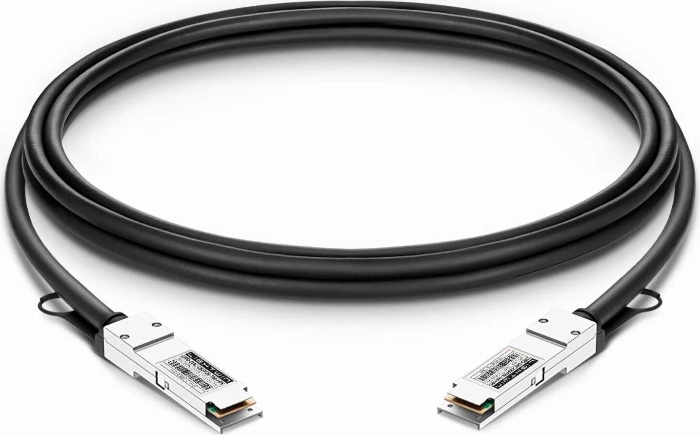 Lightwin 100GBit QSFP28 an QSFP28 DAC-Kabel (Direct Attach Cable), HP Aruba SFPs / XFPs (LWO-DAC-QSFP28-1M-HPE)