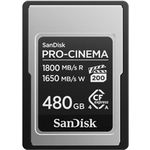 SanDisk PRO-Cinema CFexpress Type A Card - CF Express Typ B (SDCFEA-480G-GN4NN)