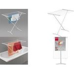 metaltex Wäschetrockner Como, Trockenlänge: 8 m, weiß Material: Metall, palstifizierter (LDPE) Draht, Kunststoff, - 1 Stück (405500014)