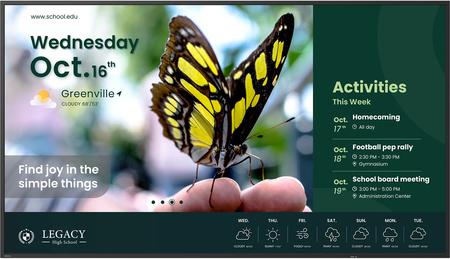 BenQ 165.1cm (65") ST6504 Android 14 UHD 2xHDMI 350nits [Energieklasse G] (9H.S46TB.RE2)