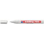 edding Lackmarker 750 4-750049 2-4mm Rundspitze permanent weiß (4-750049)