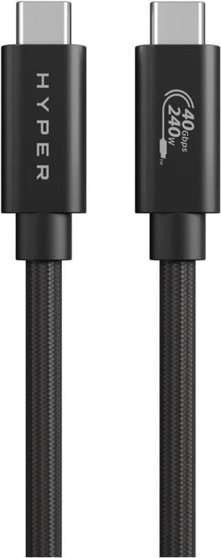 Hyper HyperDrive USB4 Performance Cable, Black (HD6500BKGL)