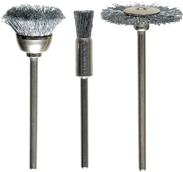 kwb Drahtbürstensatz, 3-teilig, HSS Stahldraht, gewellt 518000 3 St. (518000)