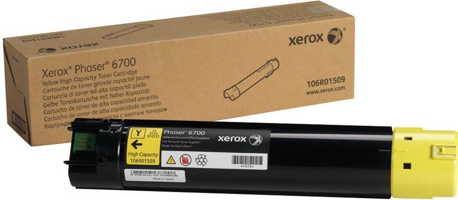 XEROX SUPPL Toner/High Capacity Cartridge Yellow (106R01509)