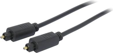 ShiverPeaks S/CONN maximum connectivity Lichtwellenleiterkabel 4,0mm, Toslink-Stecker auf Toslink-Stecker, 1,0m (69004-1.0)