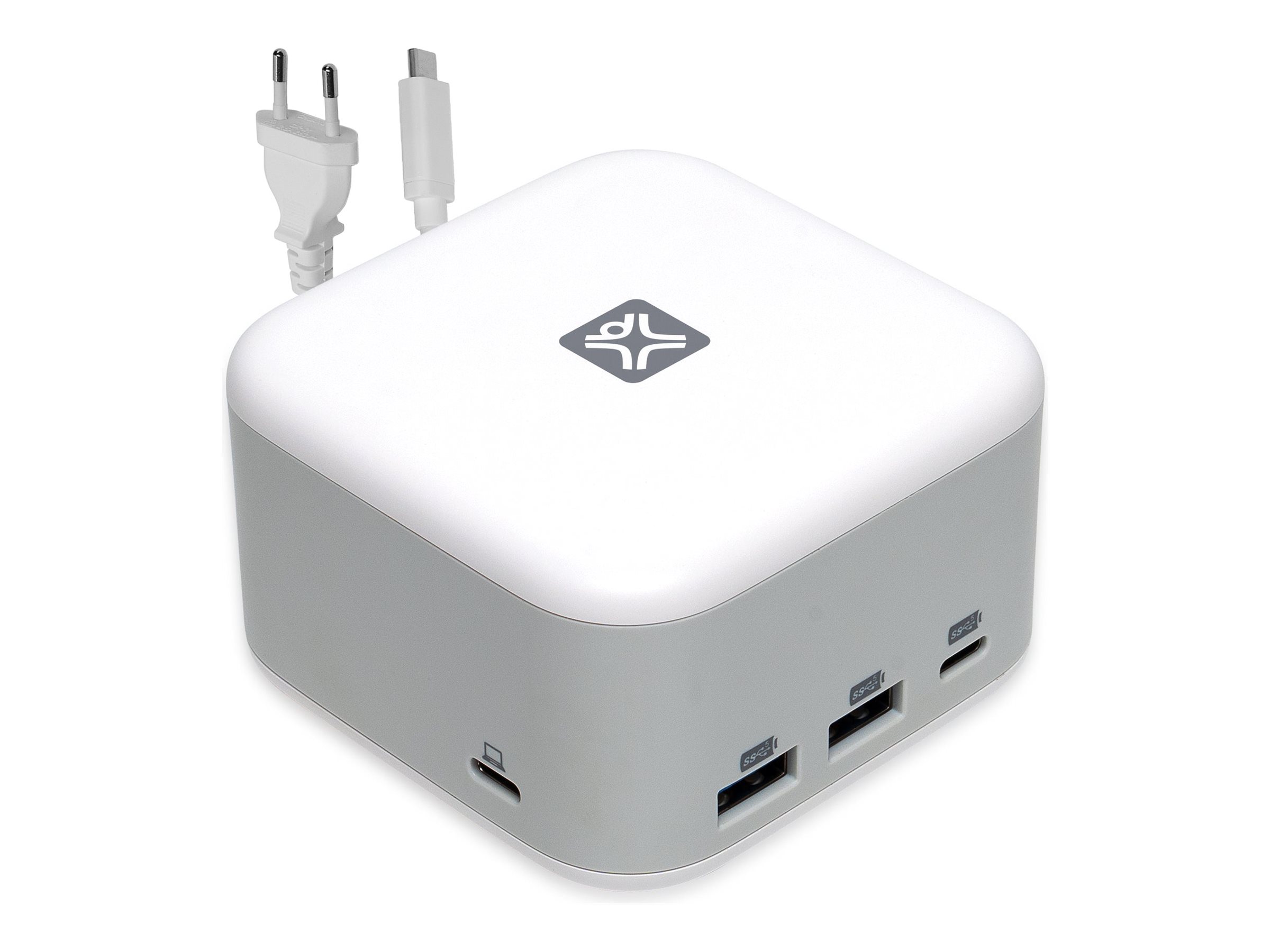 XtremeMac X-Cube PRO Dockingstation 6-in-1 USB-C HDMI RJ-45 130 W Weiß