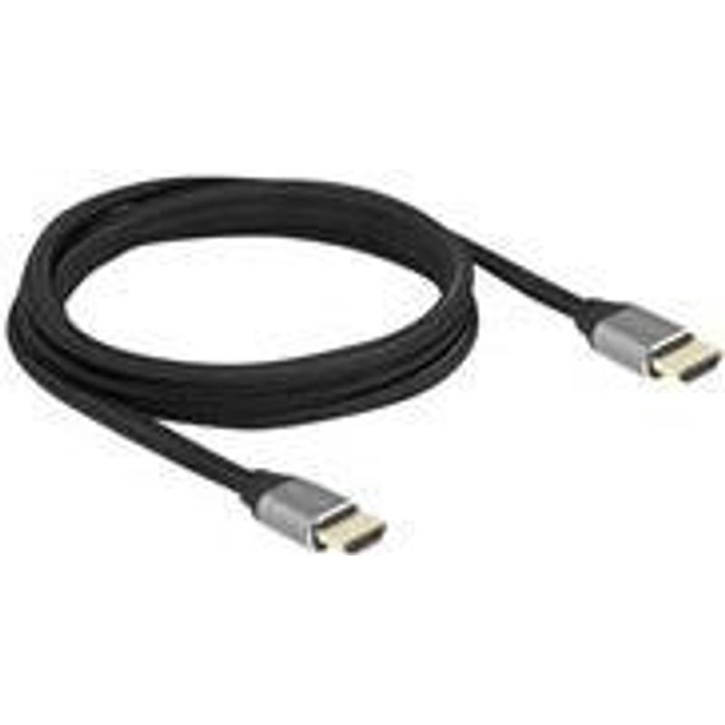 DeLOCK 83996 HDMI-Kabel 2 m HDMI Typ A Standard Schwarz