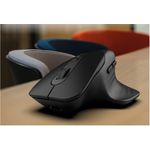 INCA Maus IWM-553S Ergonomisch, wireless, BT1 5.0+BT2 5.0 (IWM-553S)